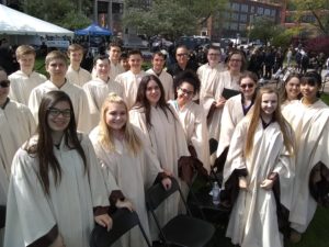 Choir Sings at Police Week Ceremony