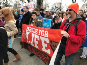 Bruins Attend March for Life in DC