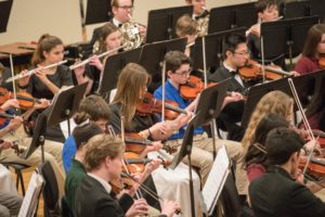 Symphonic Band & Orchestra Perform with Local Elementary School Students