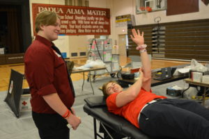 Students Give Gift of Life during Advent