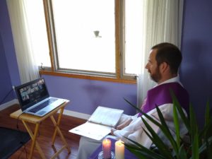 Bruins Gather Virtually for Holy Week