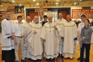 Bishop Celebrates All Saints Day at Padua