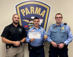 Padua Senior Promoted to Sergeant by Parma Law Post