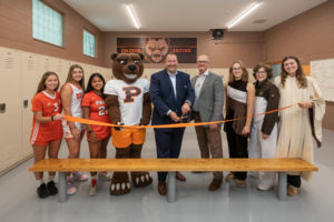 Girls’ Locker Room Ribbon Cutting